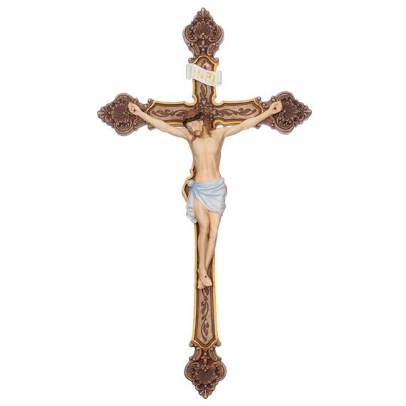 RENAISSANCE COLLECTION DECORATIVE WALL CRUCIFIX - 20"